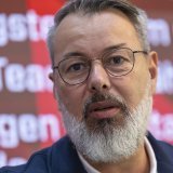 Directeur du Tour de Suisse, Olivier Senn devra peut-être changer son fusil d'épaule concernant certaines étapes en raison de la neige KEYSTONE/GEORGIOS KEFALAS